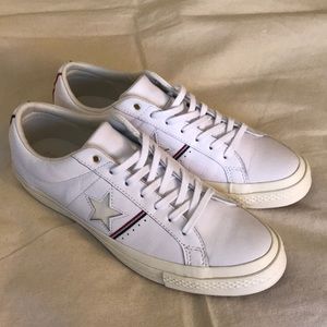 Converse one star leather white